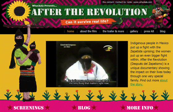 After the Revolution Documentary website