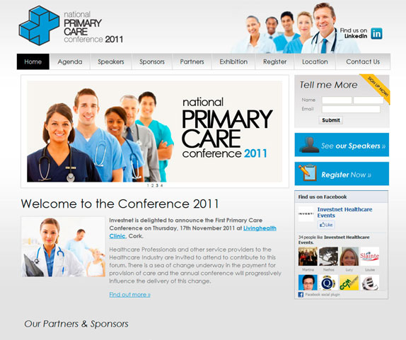 Primary Care Conference - click to launch website