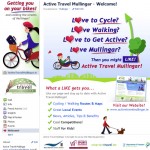 Custom Welcome Tab - Active Travel Mullingar Facebook Page